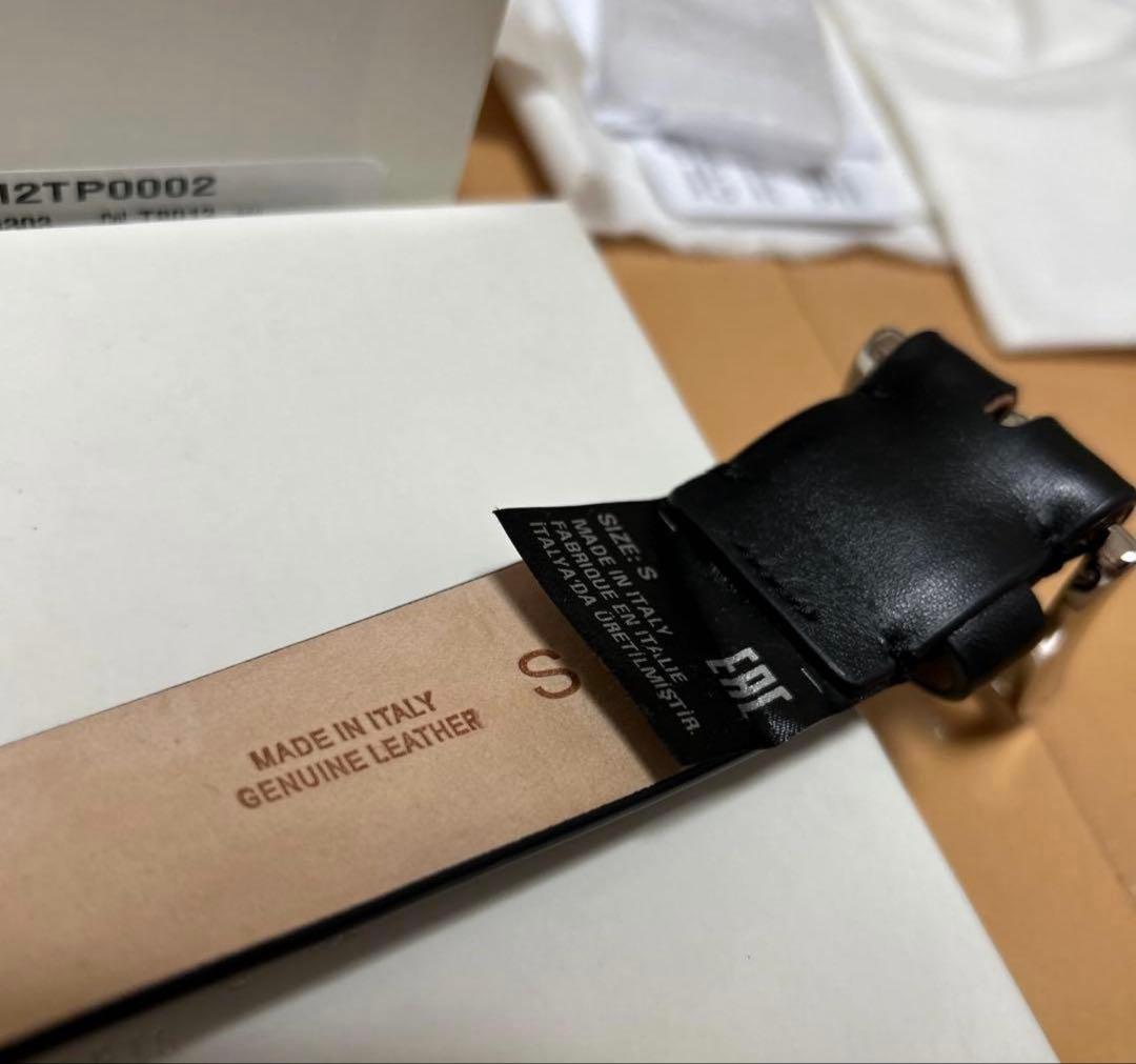 マルジェラ　メゾンマルジェラ　ベルト　レディース　ブラック