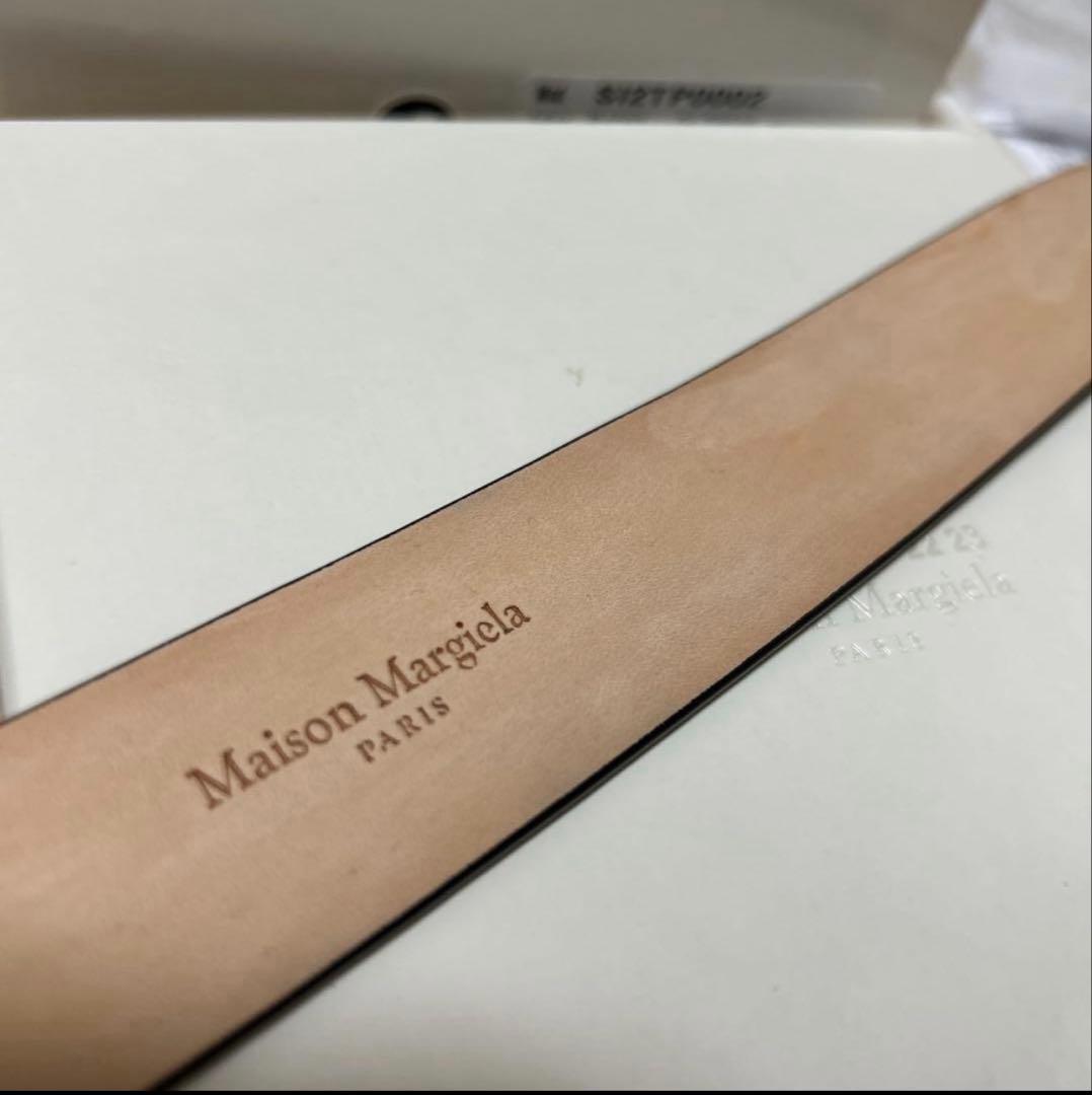 マルジェラ　メゾンマルジェラ　ベルト　レディース　ブラック