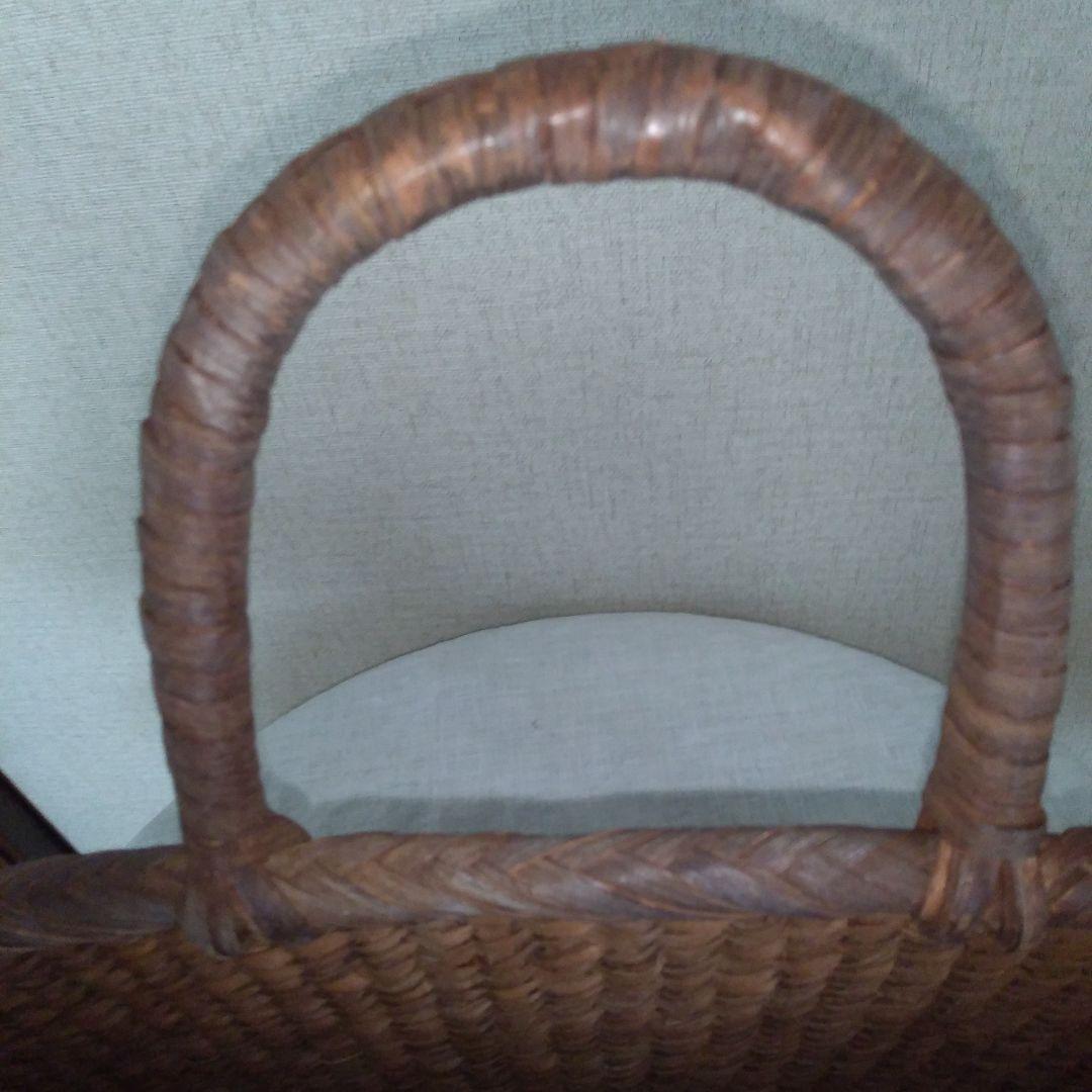 本日限定最終値下げ✨「国産」山葡萄お洒落かごバッグ