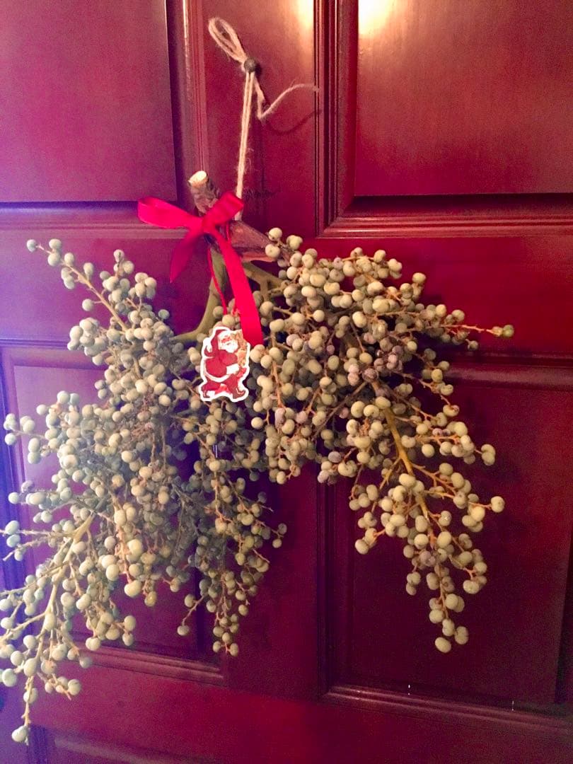 完売　希少＊高級花材【棕櫚の実＊シュロの実】花材/スワッグやリース素材に