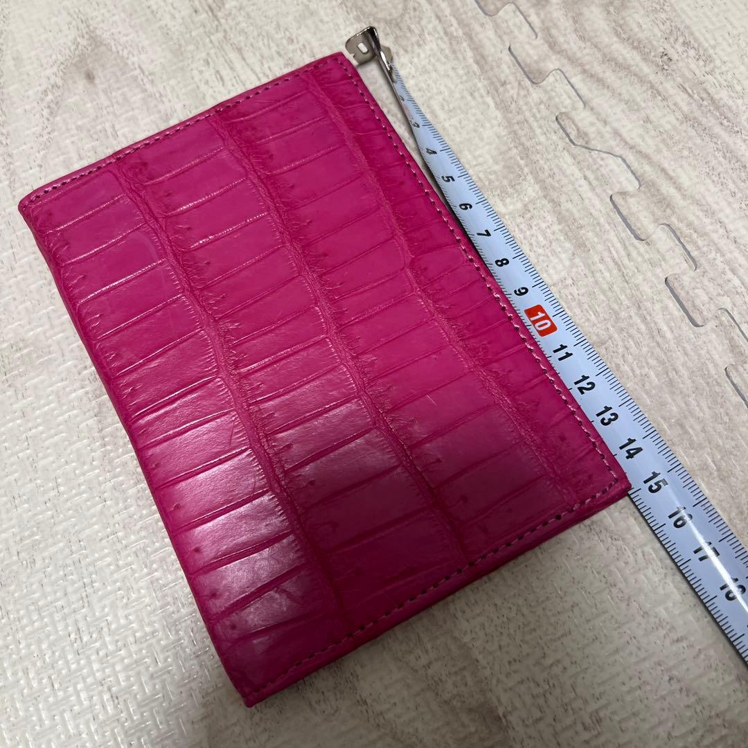 SALE クロコ パスポートケース 新品未使用 リアルクロコ クロコ革