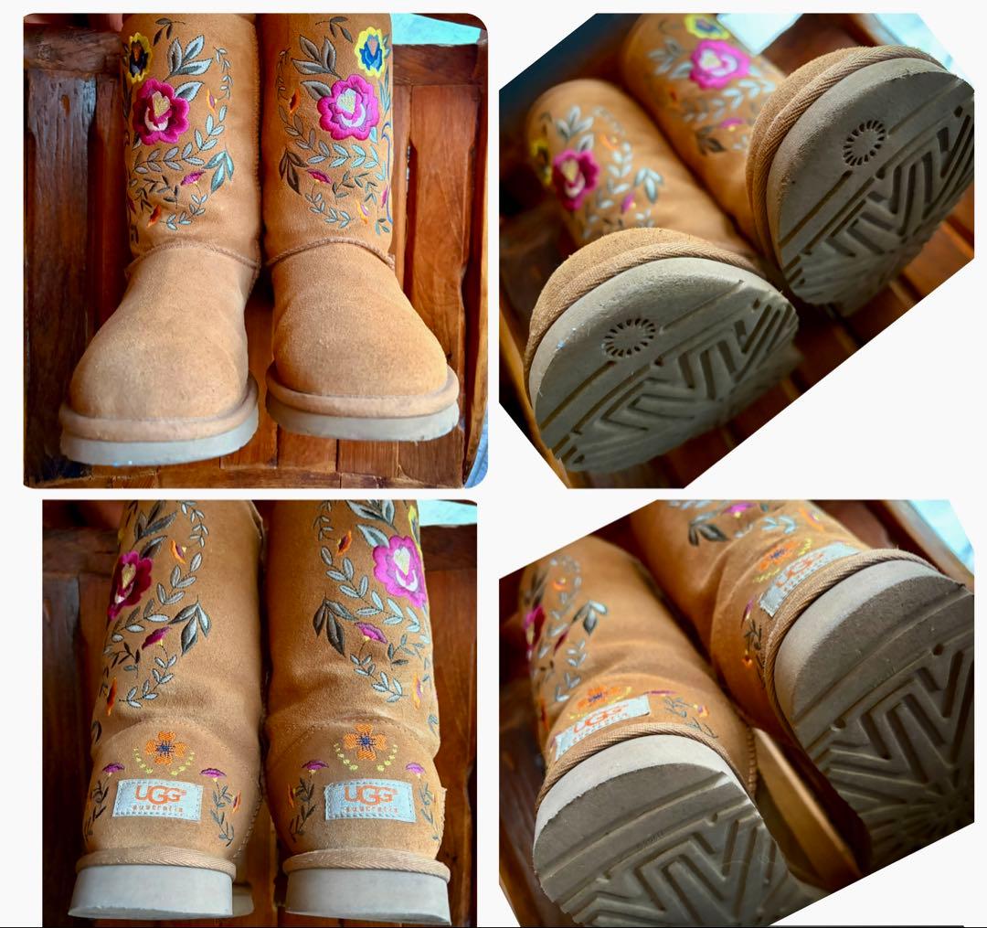 りん様　Hawaii限定✨UGG✨Juliette Floral✨刺繍入