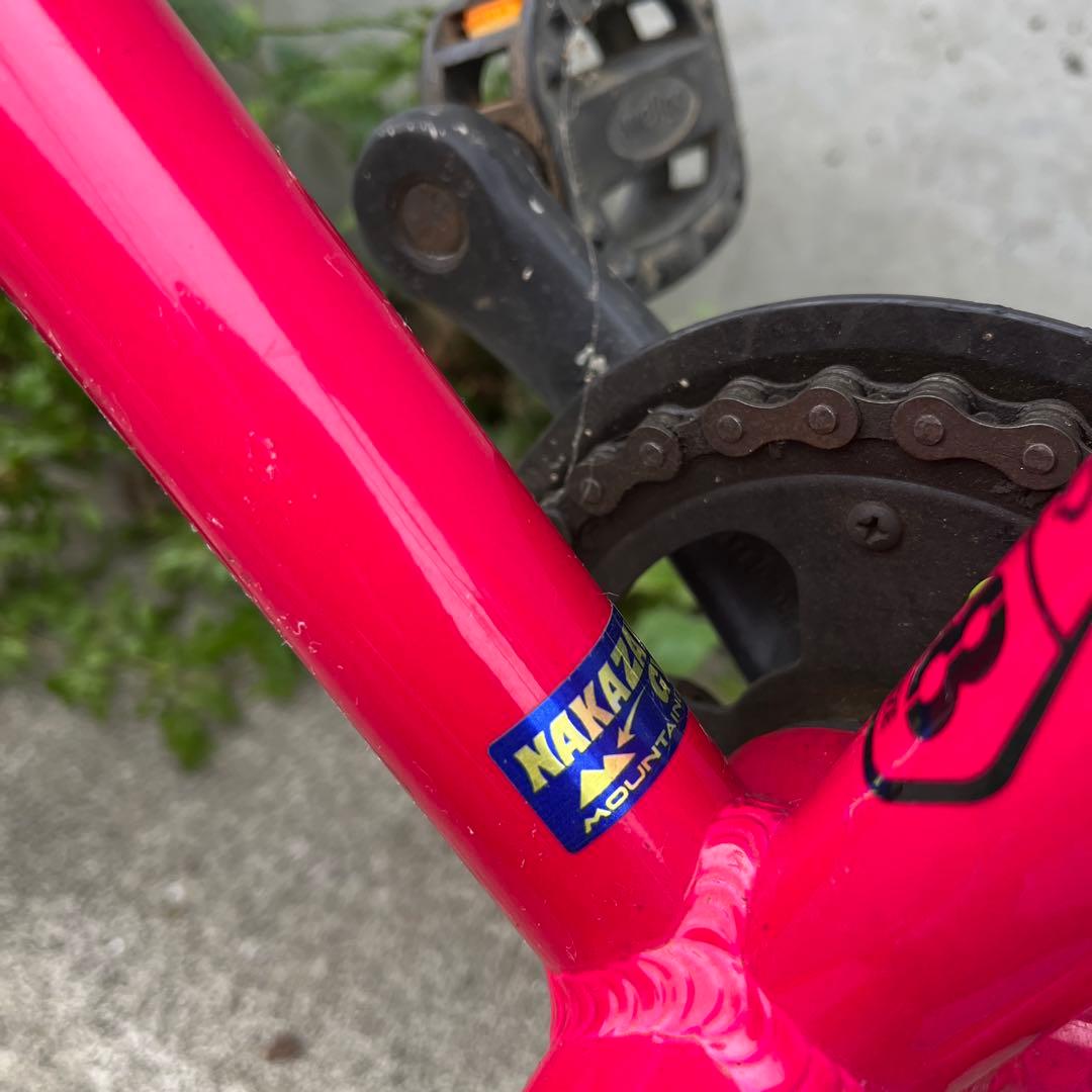 ヨツバサイクル　18インチ　限定マゼンタカラー　東京多摩地区より