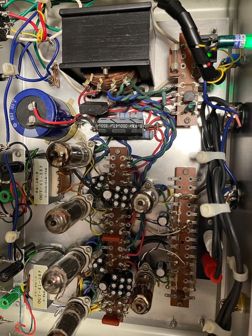 真空管アンプ 本体 良品 自作