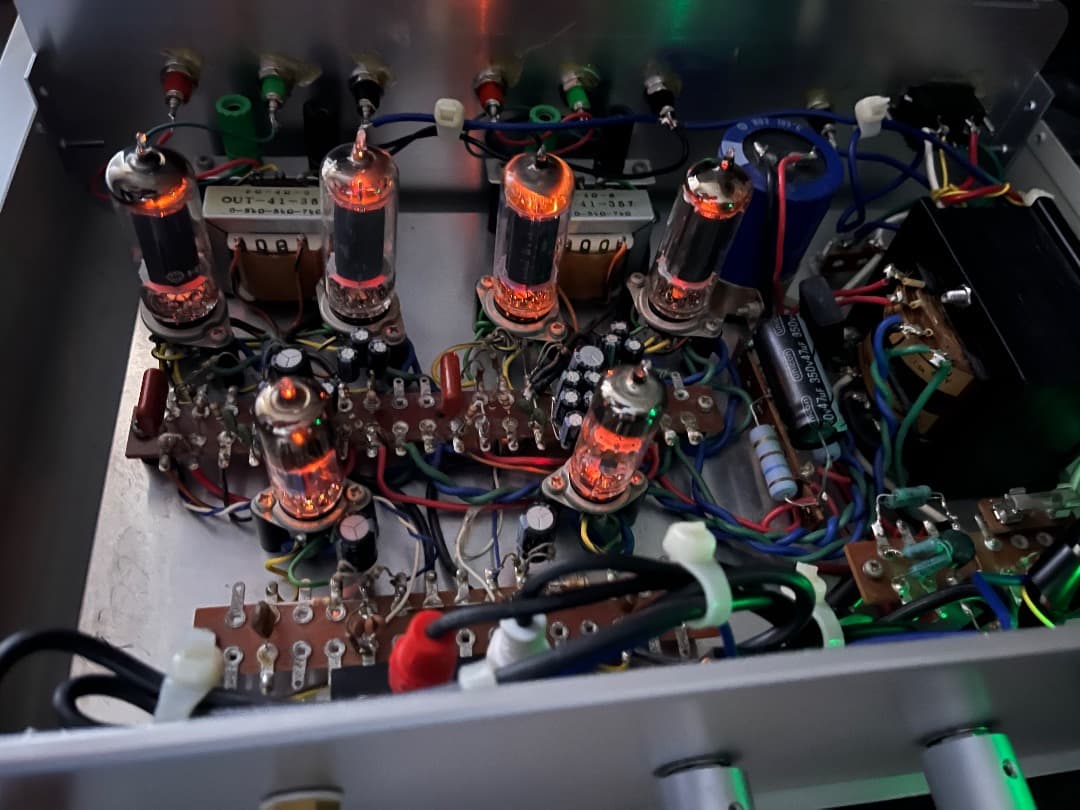 真空管アンプ 本体 良品 自作