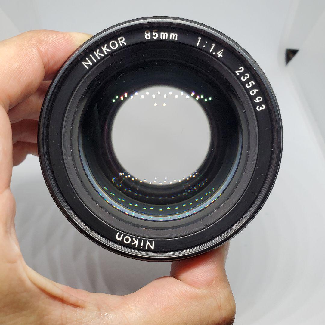 極美品 NIKON Ai-S NIKKOR 85mm F1.4
