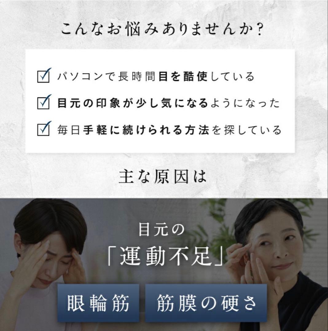 【匿名配送 送料無料】NIPLUX ニップラックス EMS EYE RELAX