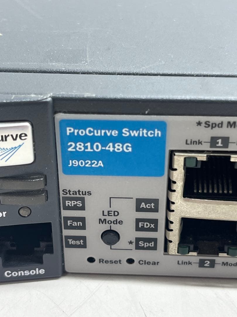 ルーター・ネットワーク機器 HP ProCurve Switch 2810-48G