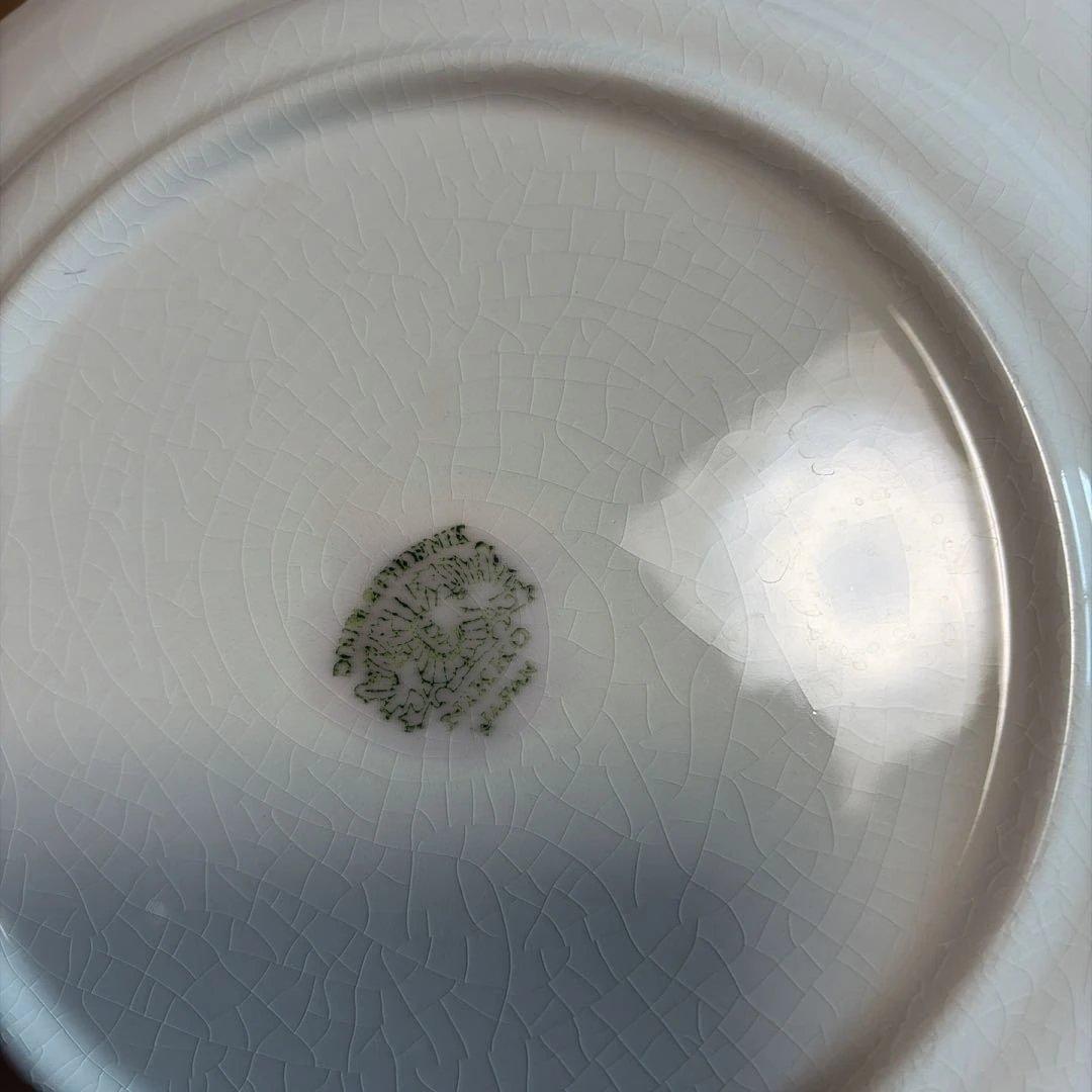 アンティーク青花柄プレート5枚セット