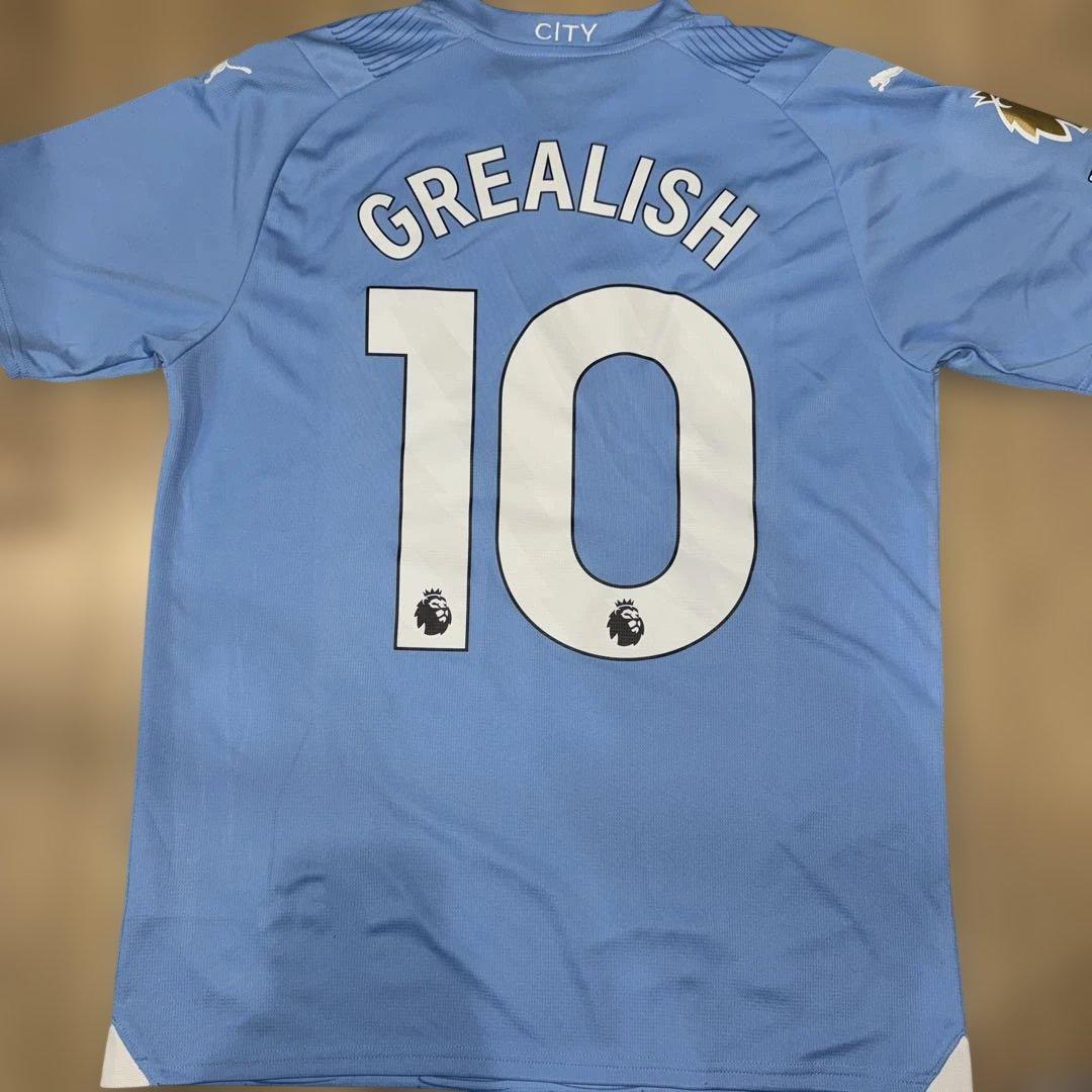 【値下げ交渉可】マンチェスターシティ　グリーリッシュ　ユニフォーム　正規品