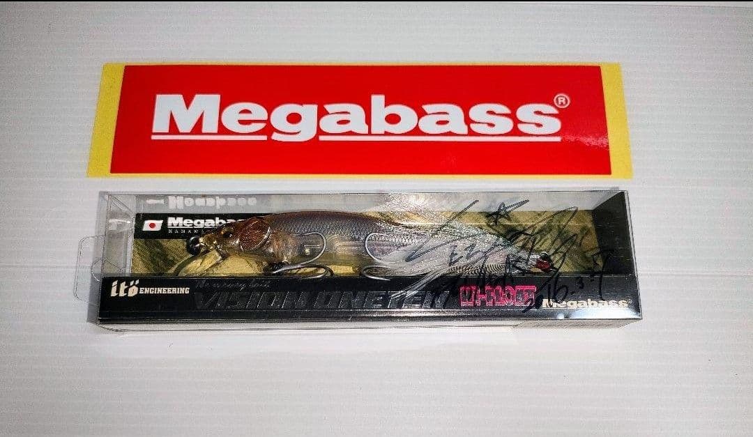 Megabass MOBILEPOUCH ルアーステッカーセット