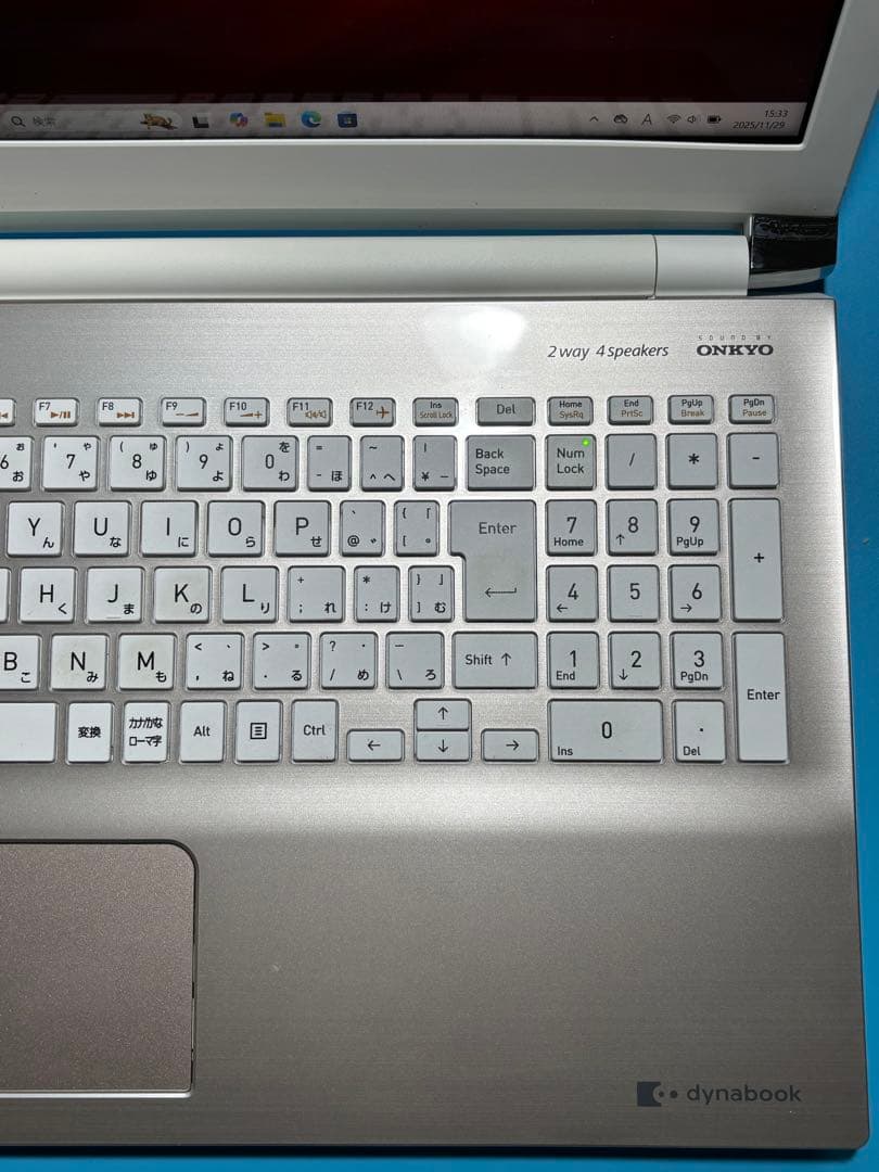 東芝 dynabook T65/GG i7 8550U SSD 2TB 32GB