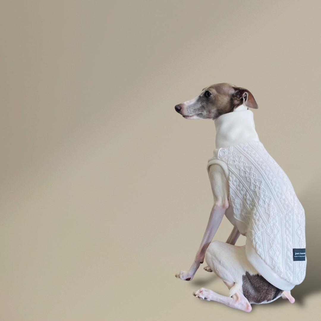 ⑭アラン風ニットトップス