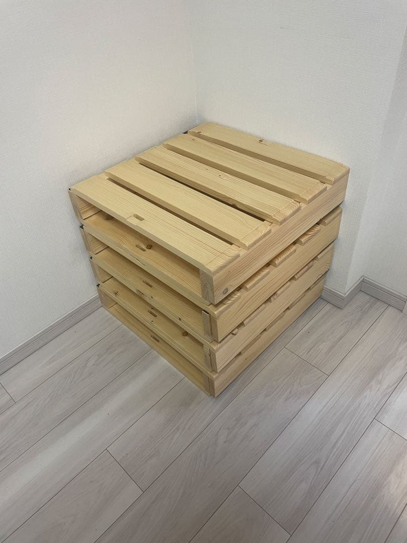 【美品】木製すのこベッド