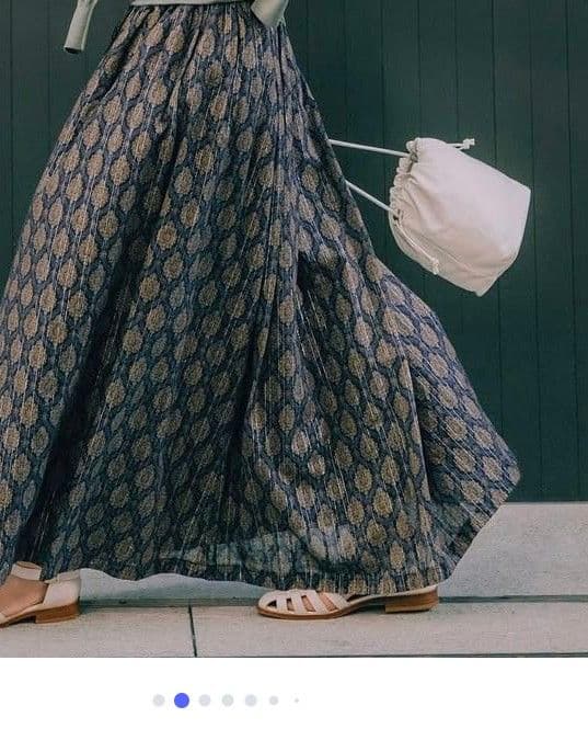 DRESSTERIOR　ラムレザーバルーンバッグ　ホワイト