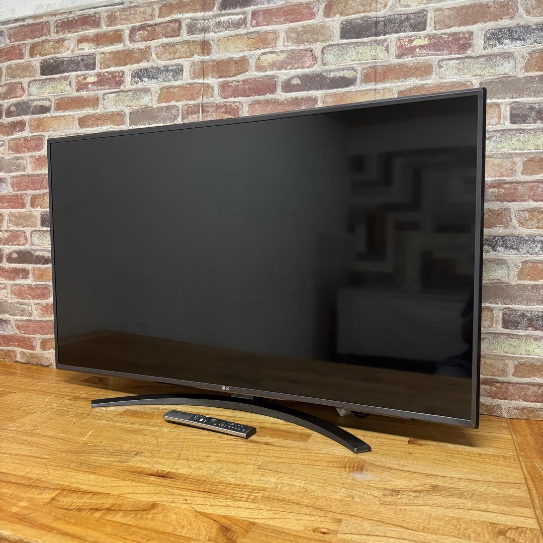 LG 50V型 4K液晶テレビ 50UM8100PJA スマートテレビ アプリ○