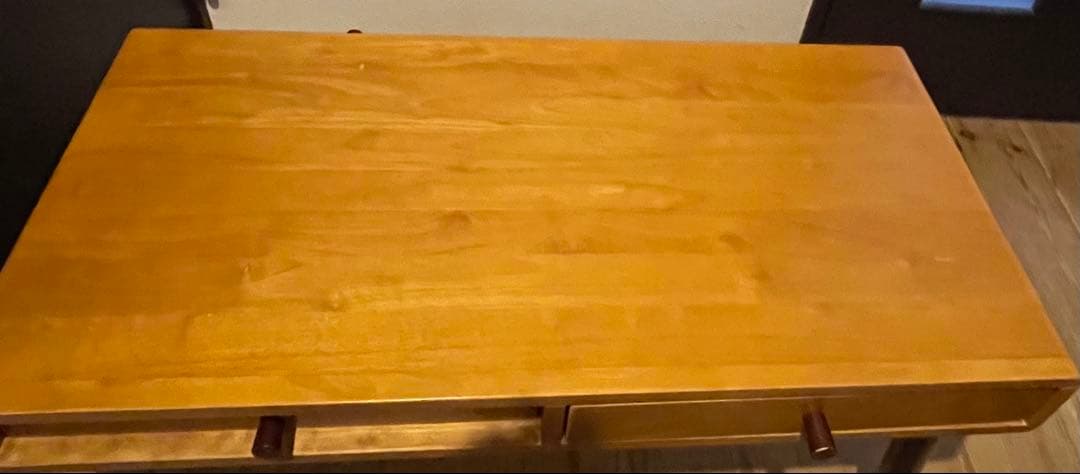 送料込　美品　天然木　弘益　センターテーブル　サイドテーブル　ローテーブル　北欧