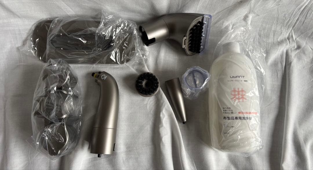 【新品未使用】スチームクリーナー 高温リンサークリーナー プロ仕様ブラシセット