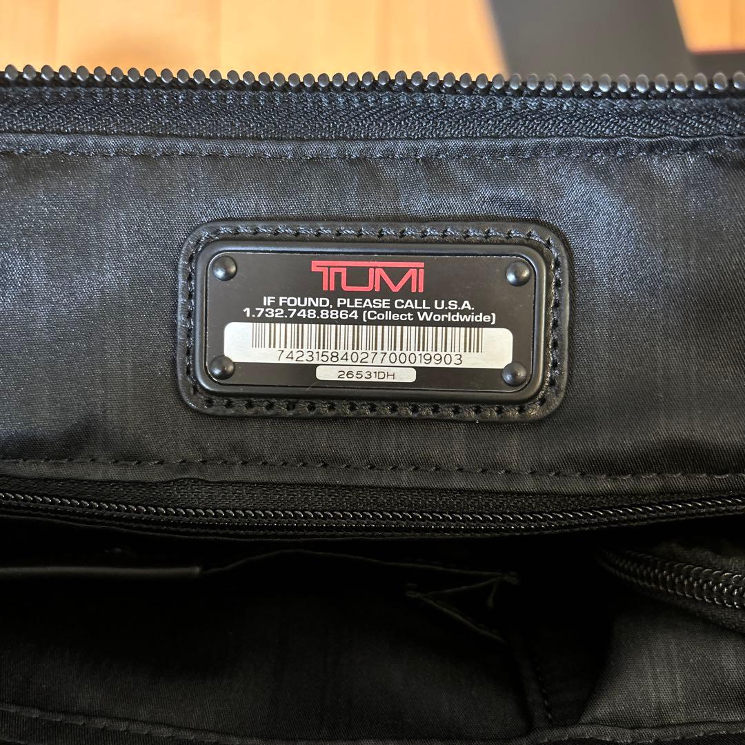 ゆうゆう⭐︎新古品⭐︎TUMI ビジネスバッグ 黒