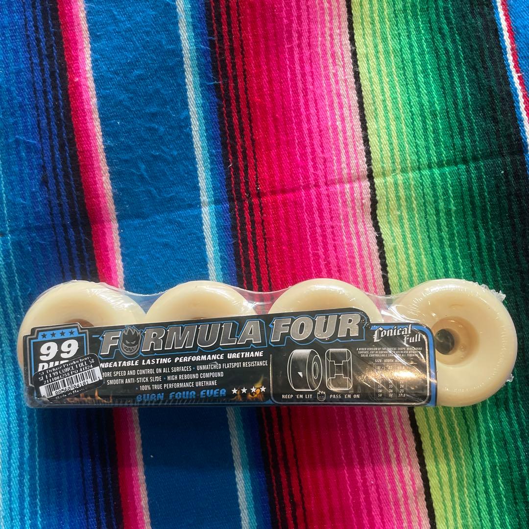 Spitfireフォーマル4 コニカルフル58mm 99aウィール定価9,130