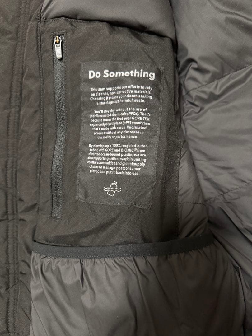 新品！patagonia パタゴニア ストームシャドーパーカ S 黒