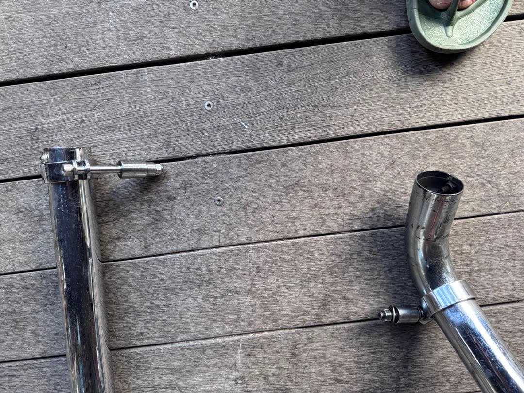 ショベル flh４速フィッシュテールマフラー