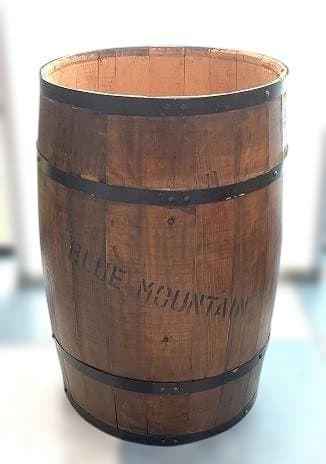 BLUE MOUNTAIN ブルーマウンテン コーヒー樽 木樽 豆樽 蓋なし