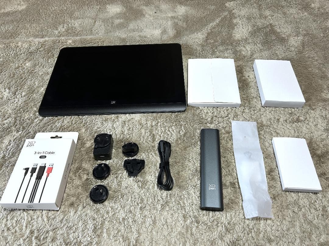 【XP-PEN】Artist Pro 16 Gen 2、3in1ケーブル付き