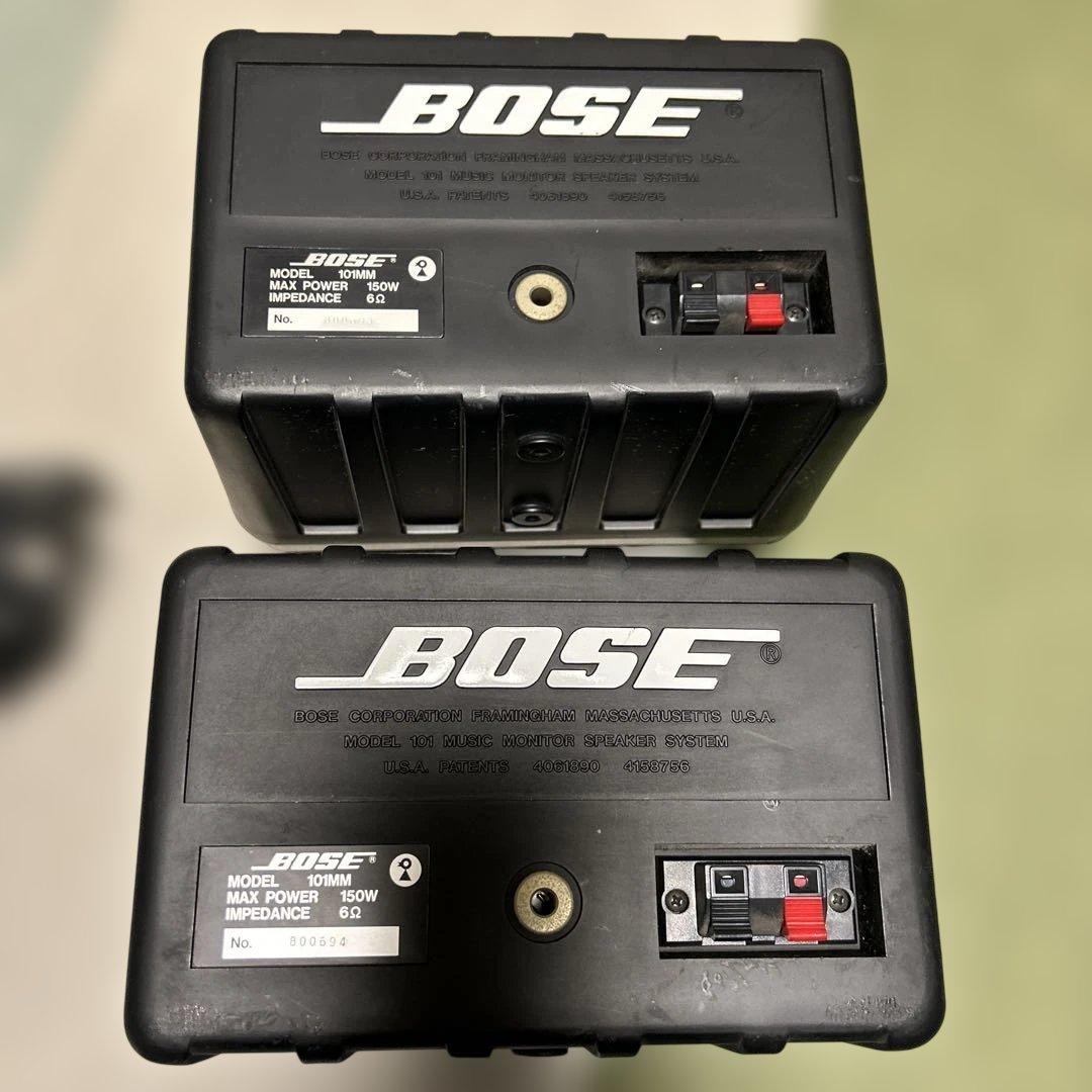 BOSE☆ペアスピーカー☆101MM☆ブラック☆美品