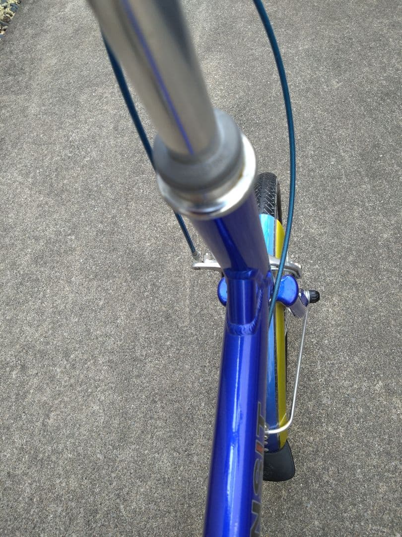 ブリヂストン　限定モデル　トランジット　折りたたみ　自転車　トリコロール