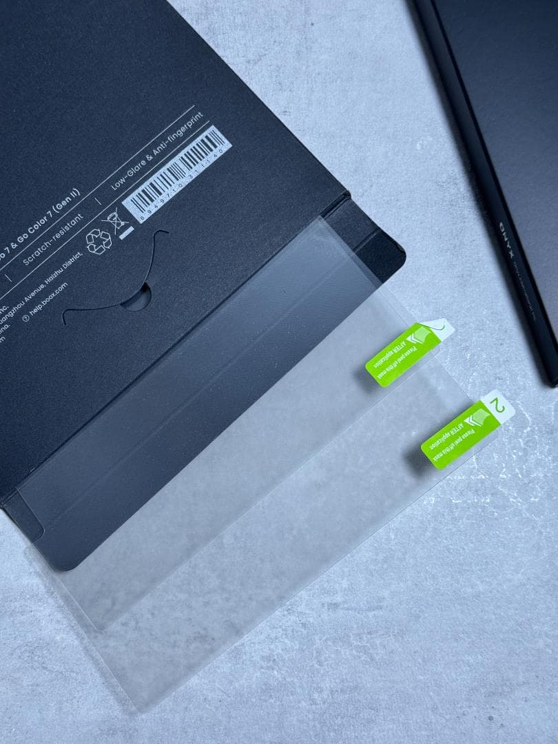 電子ペーパータブレット BOOX Go 7 カバー付+フィルム付き