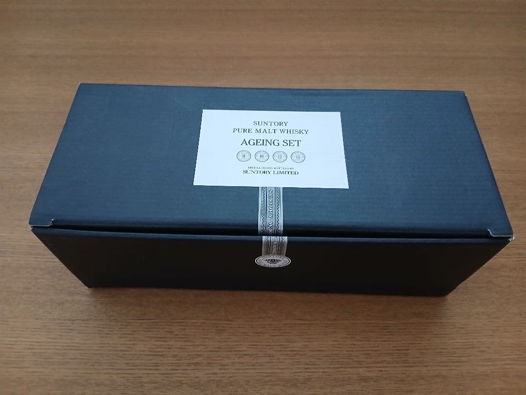 サントリー ピュアモルトウイスキー エイジング4本セット150ml 樽型