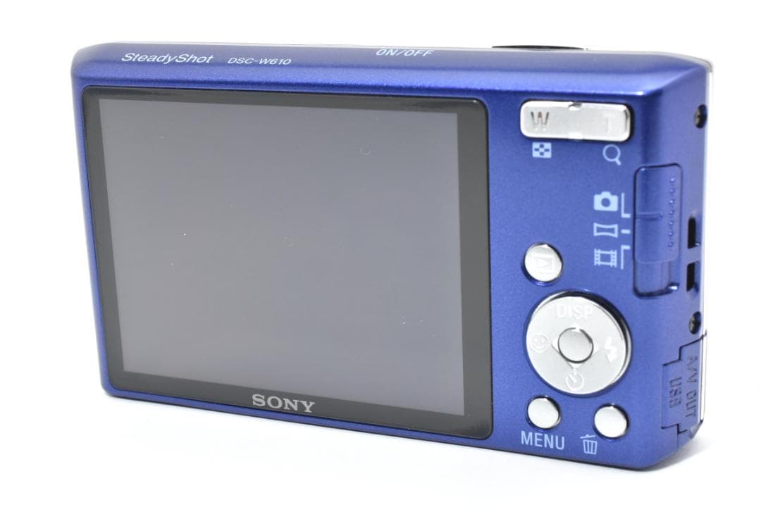 《 美品 》 ソニー　SONY Cyber-shot DSC-W610 ブルー