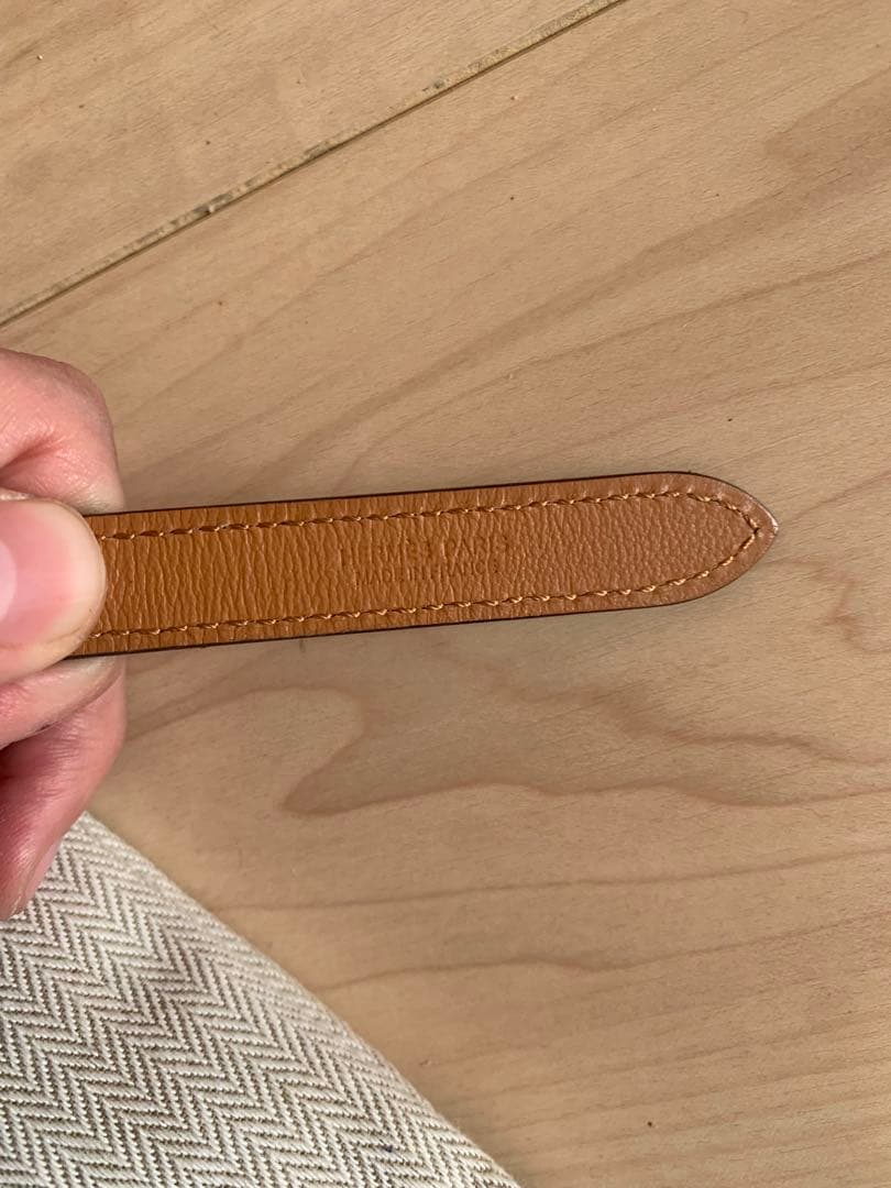 極美品HERMES エルメス　ベルトポップＨ　ブラック／ゴールド ピンクゴールド