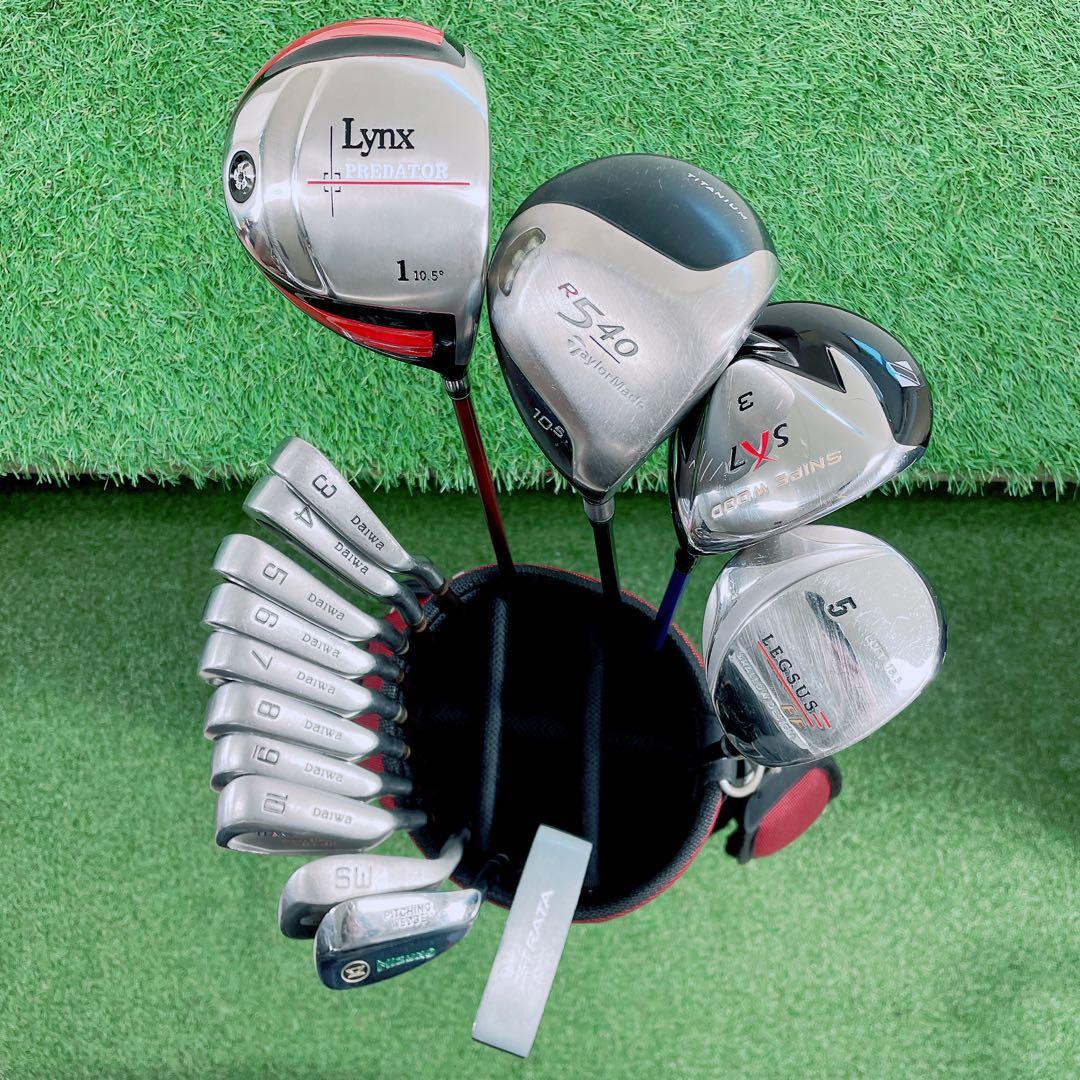 ゴルフクラブ　メンズセット　Lynx リンクス　PREDATOR N2085