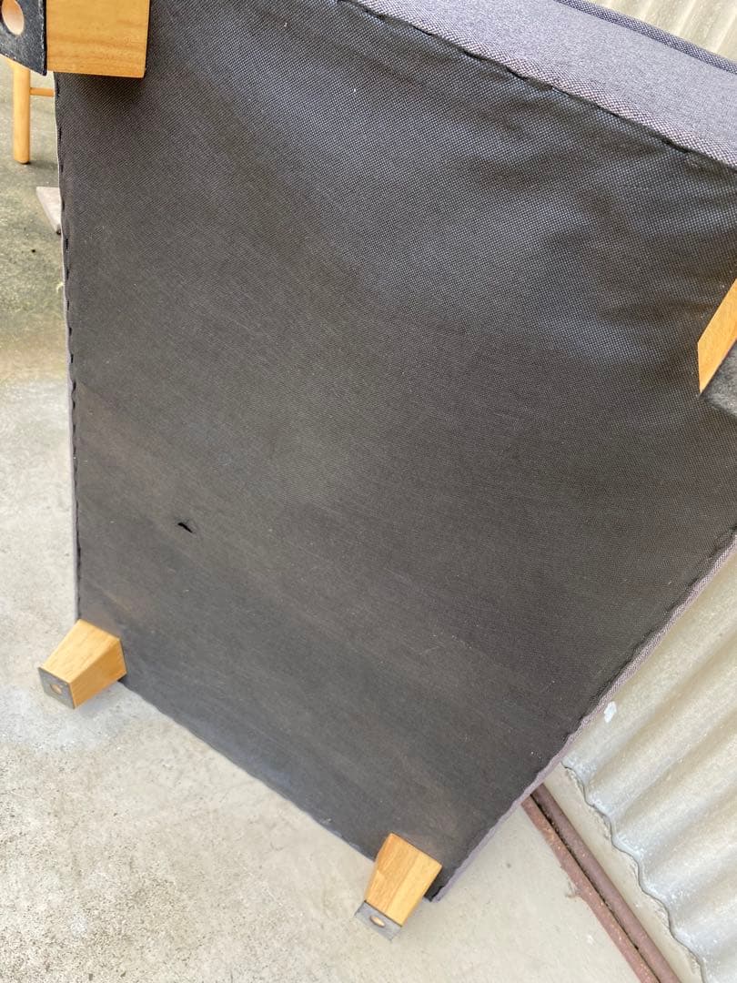 オットマン　ローソファ　スツール　グレー　ソファ