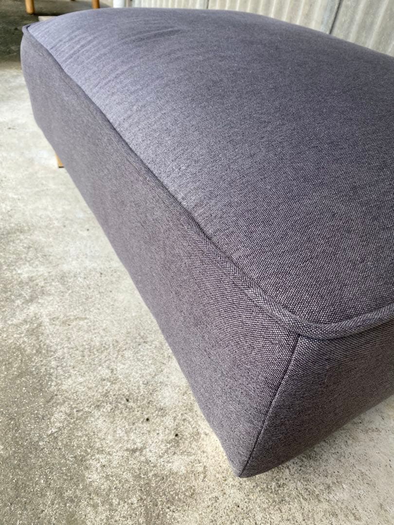 オットマン　ローソファ　スツール　グレー　ソファ