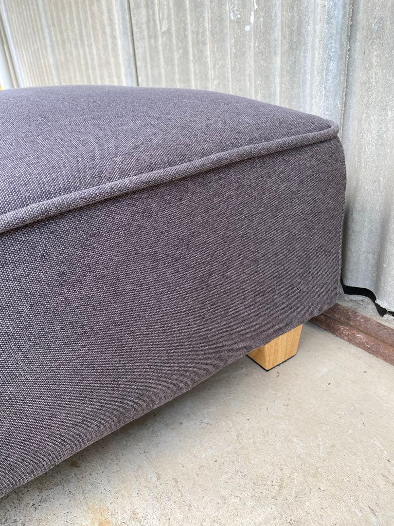 オットマン　ローソファ　スツール　グレー　ソファ