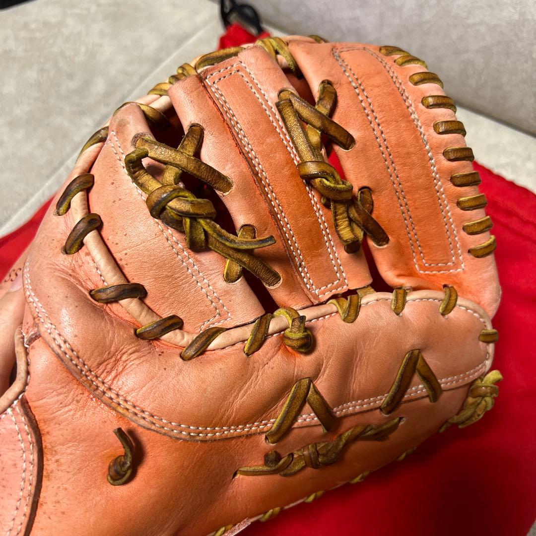 久保田スラッガー 軟式ファーストミット 袋付 東京支店型付け