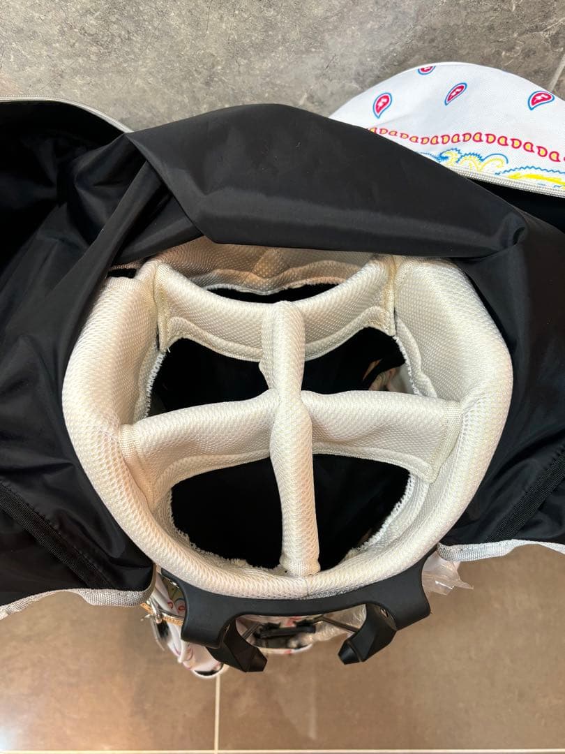 美品ラッセルノ Russeluno キャディバッグ ゴルフバッグ アクセサリー