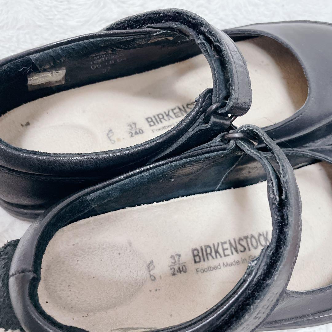 ビルケンシュトック　ジューン　リアルレザー　メリージェーン　ストラップ　パンプス