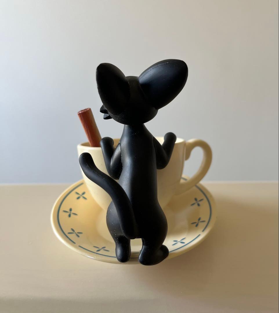 魔女の宅急便 ジジ ティーカップ型小物入れ カプチーノアート コーヒーカップ