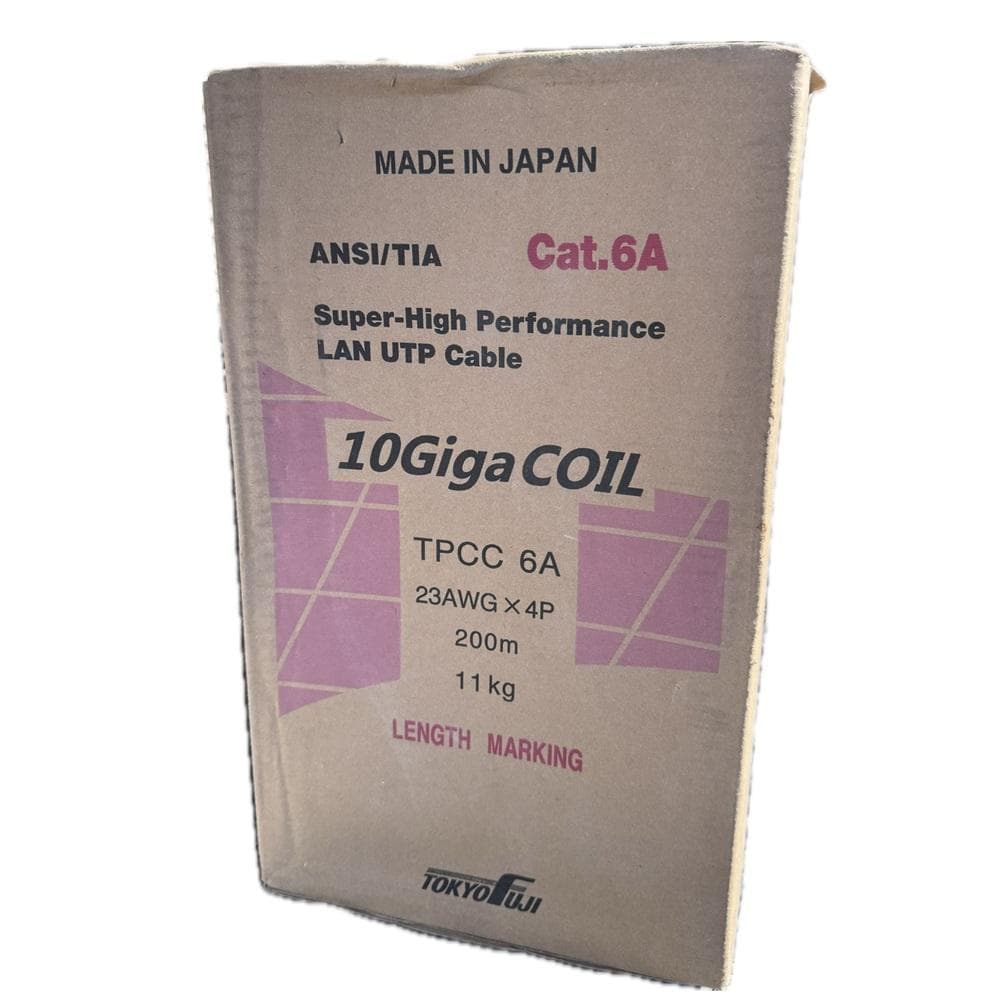 東京冨士　LANケーブル　TPCC 6A 23AWG × 4P 200m PK