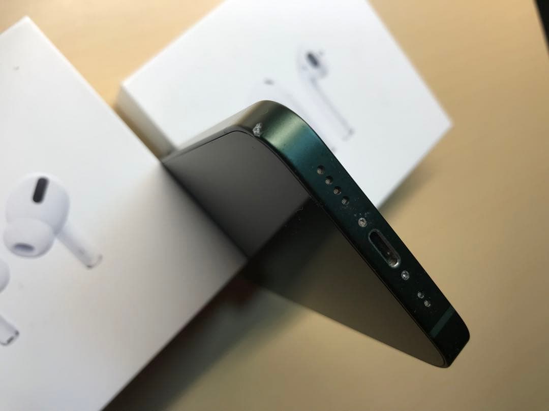 iPhone13mini グリーン　SIMフリー　割れなし