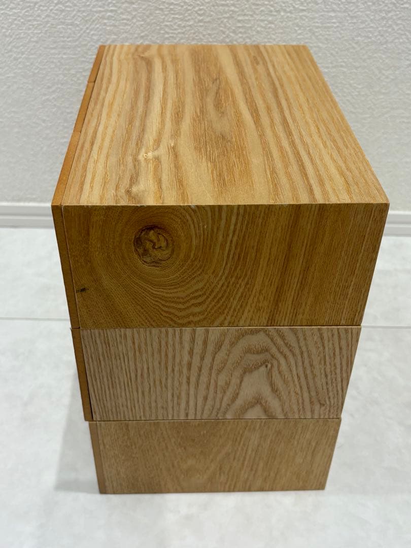 無印良品　天然木収納ボックス 13引き出し