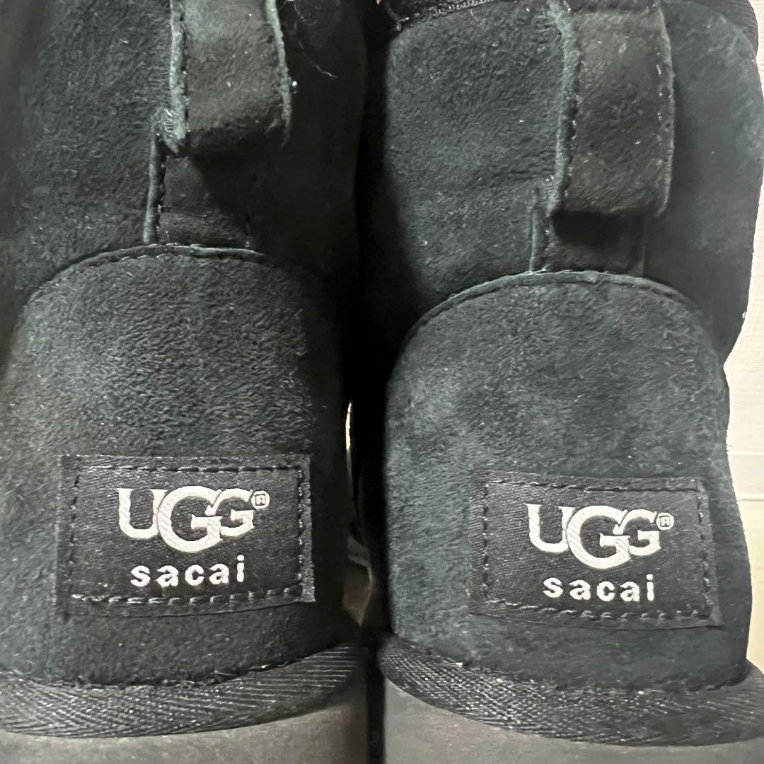 【最終値下げ‼️】UGG sacai ニット クラシックショートII ブラック