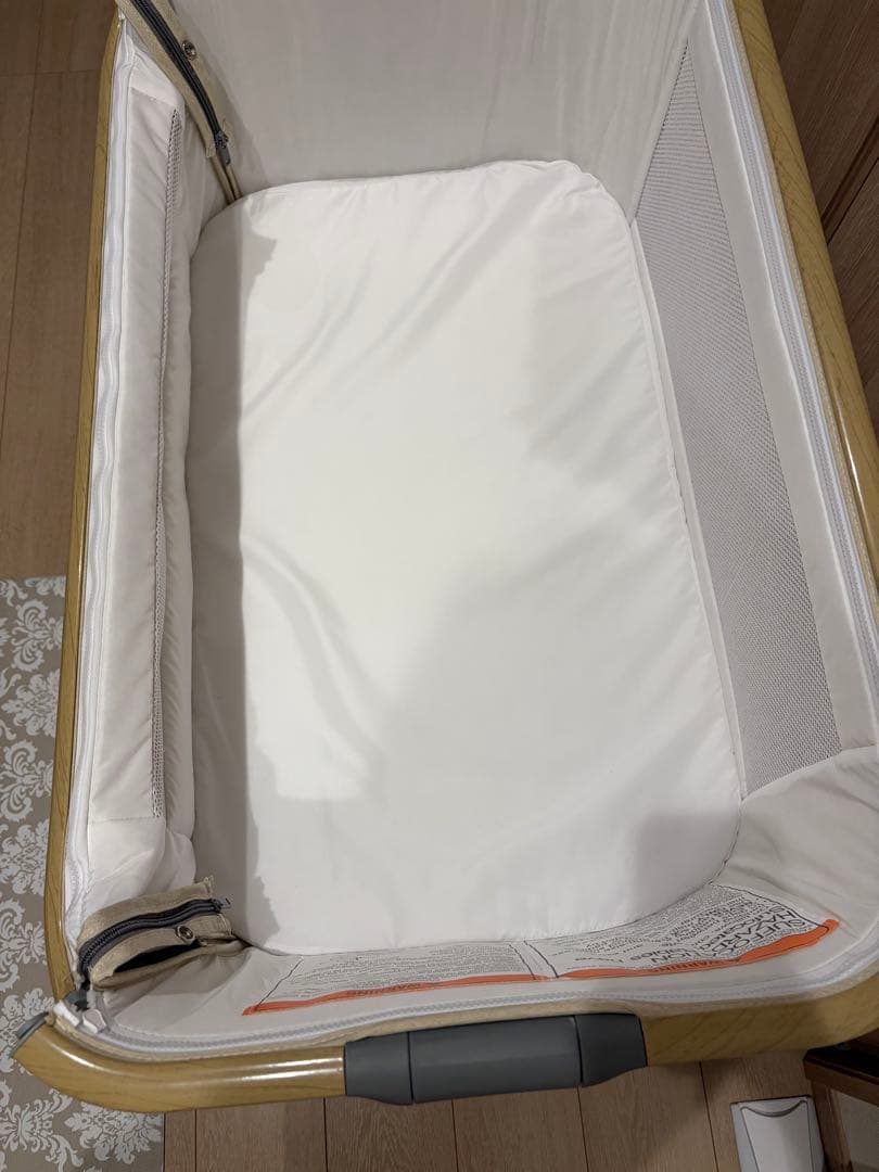 SINDurumer 3IN ベビーベッド キャスター付き