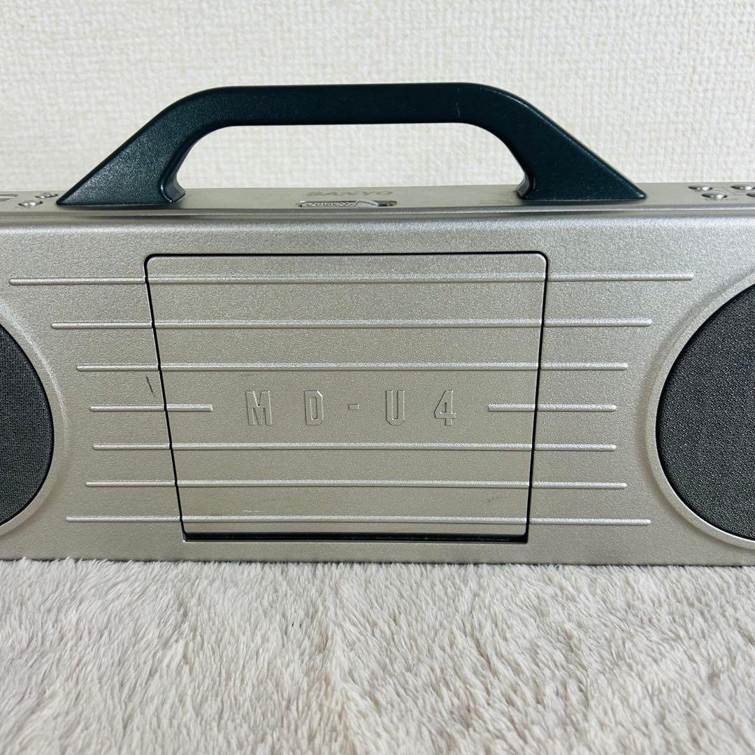 【希少】SANYO FM/AMポータブルMDレコーダー MDG-U4T