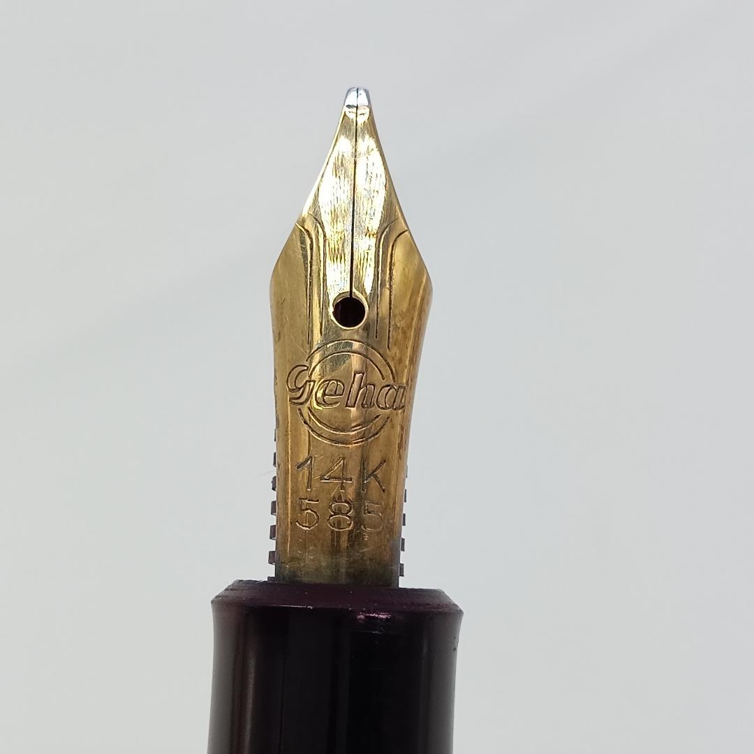 希少品 geha 万年筆 14K 14金 ゲーハー ゲハ ドイツ