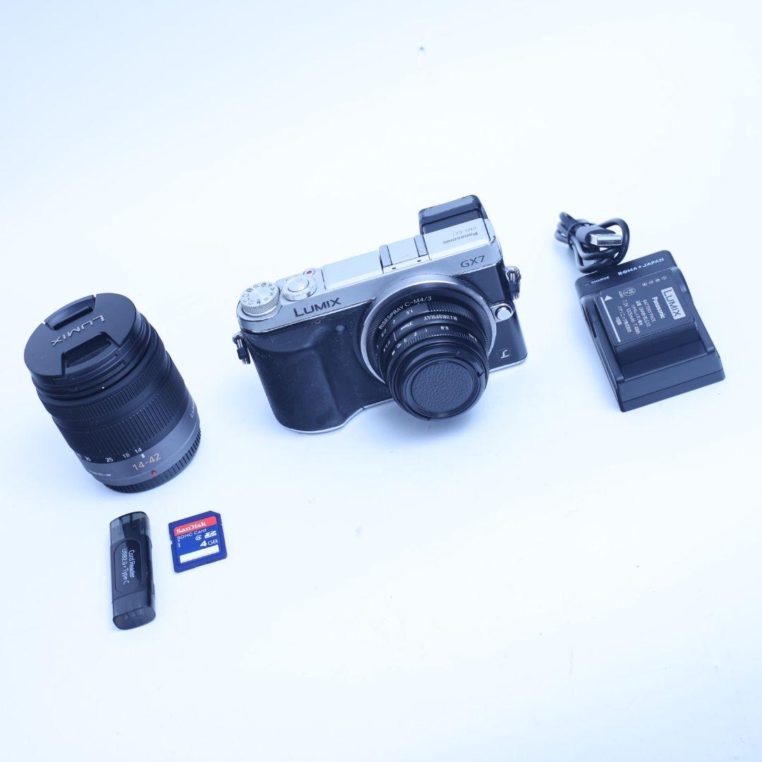 Panasonic LUMIX GX7 DMC-GX7　レンズ2本　バッテリー付
